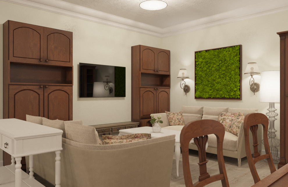 дом в стиле совсереммной классики