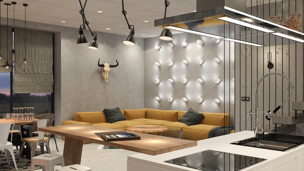 Loft для молодой семьи