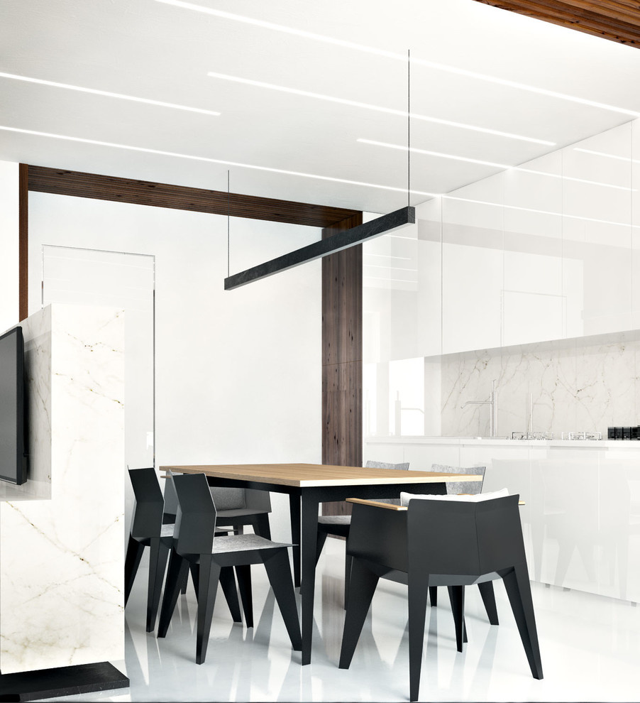 #WhiteApartment