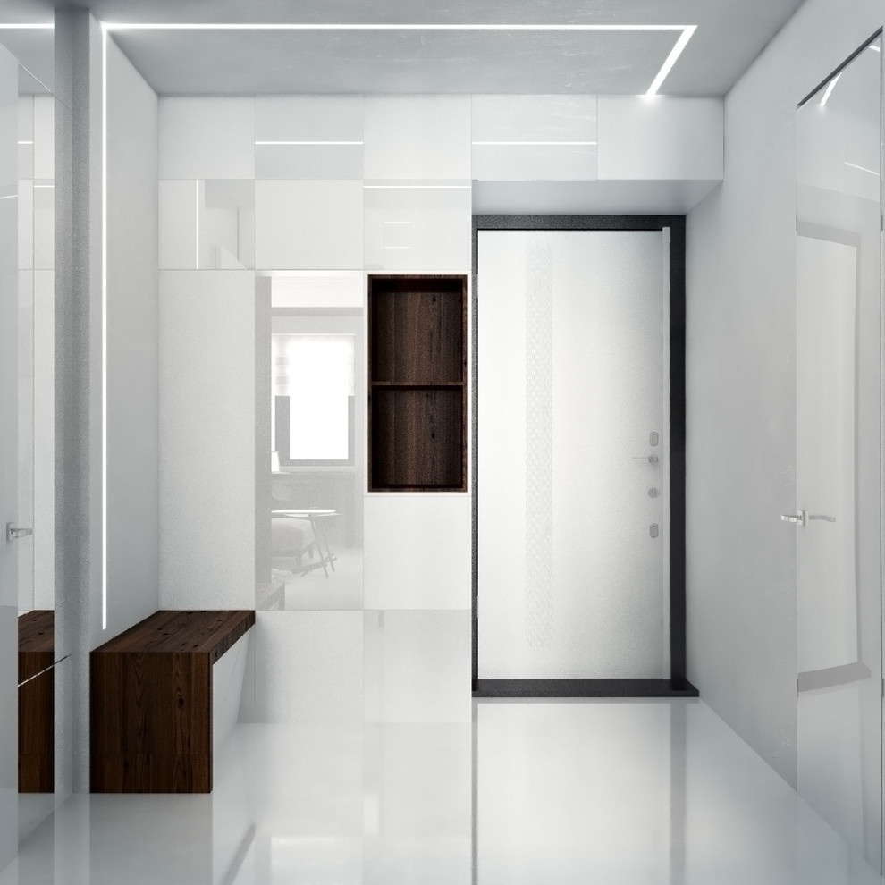 #WhiteApartment