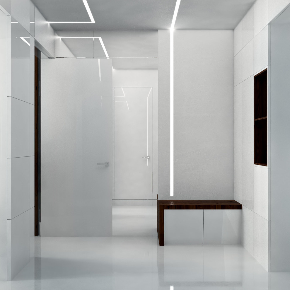 #WhiteApartment