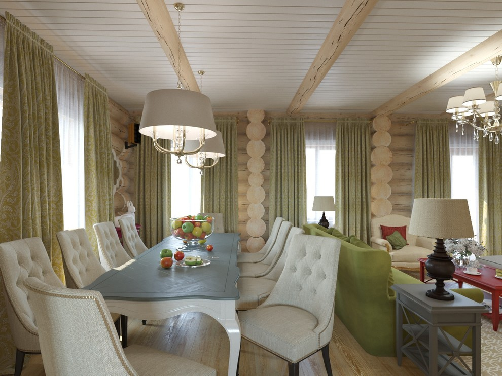 Wooden house. Reconsruction