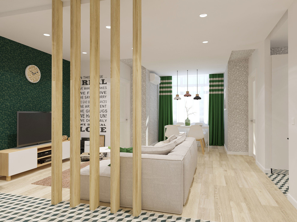 Обложка проекта: Apartment for young family