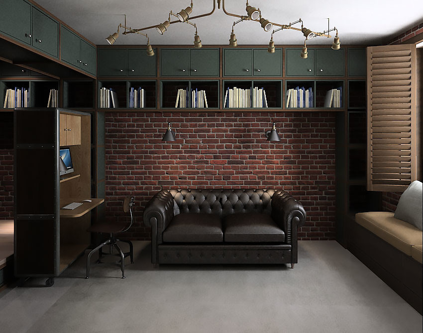 Квартира-студия LOFT в Химках