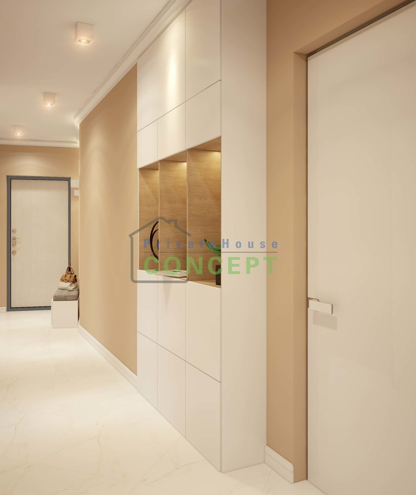 Квартира в современном стиле 120м2