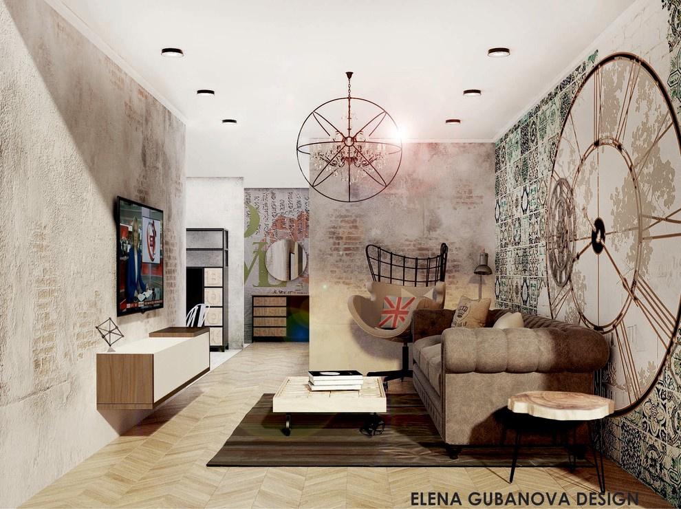 Обложка проекта: ИНДУСТРИАЛЬНЫЙ ШИК_INDUSTRIAL CHIC