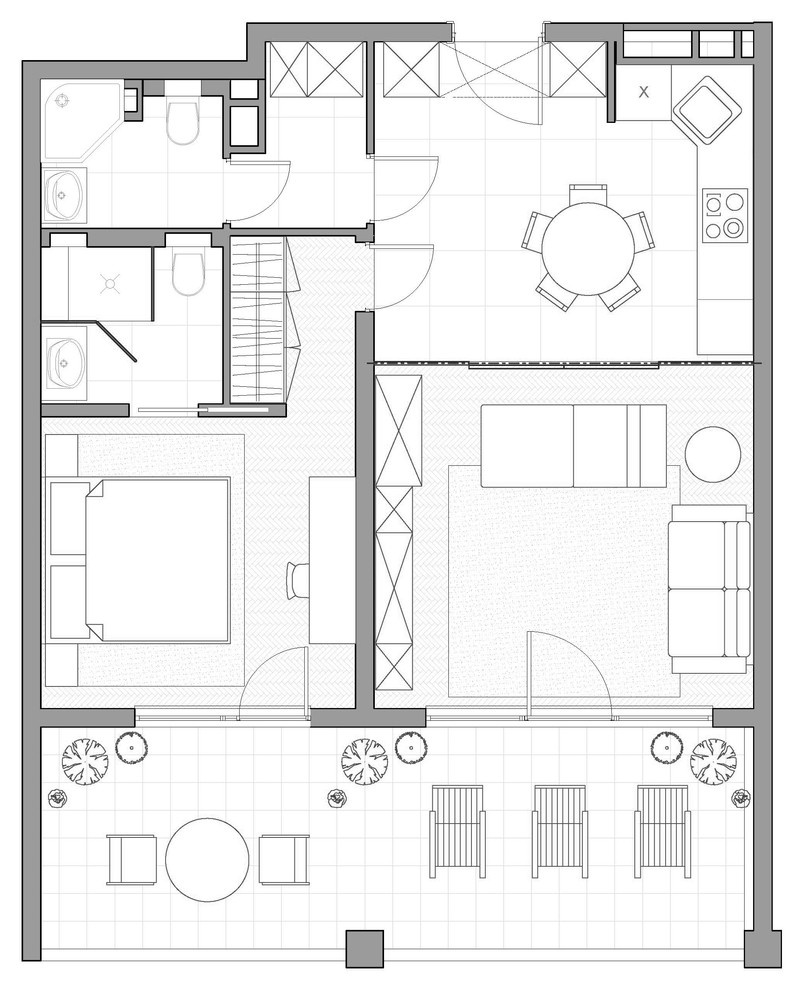 Houzz тур: Отпускная квартира в Ялте