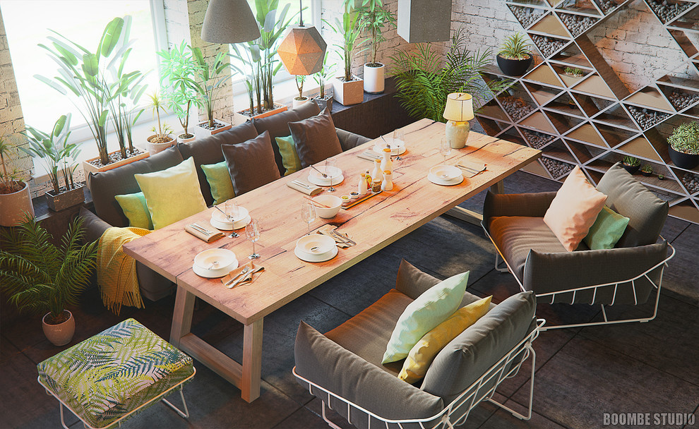 Project of "GARDEN" restaurant in Melbourne