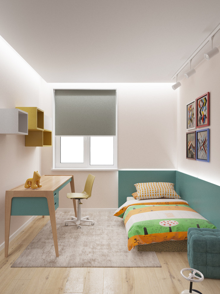 Двухкомнатная хрущевка в современном стиле, 45 м²