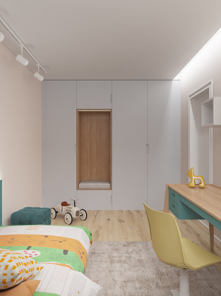 Двухкомнатная хрущевка в современном стиле, 45 м²