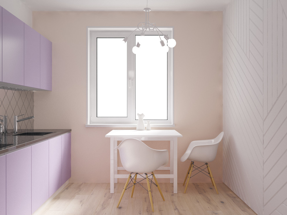 Двухкомнатная хрущевка в современном стиле, 45 м²