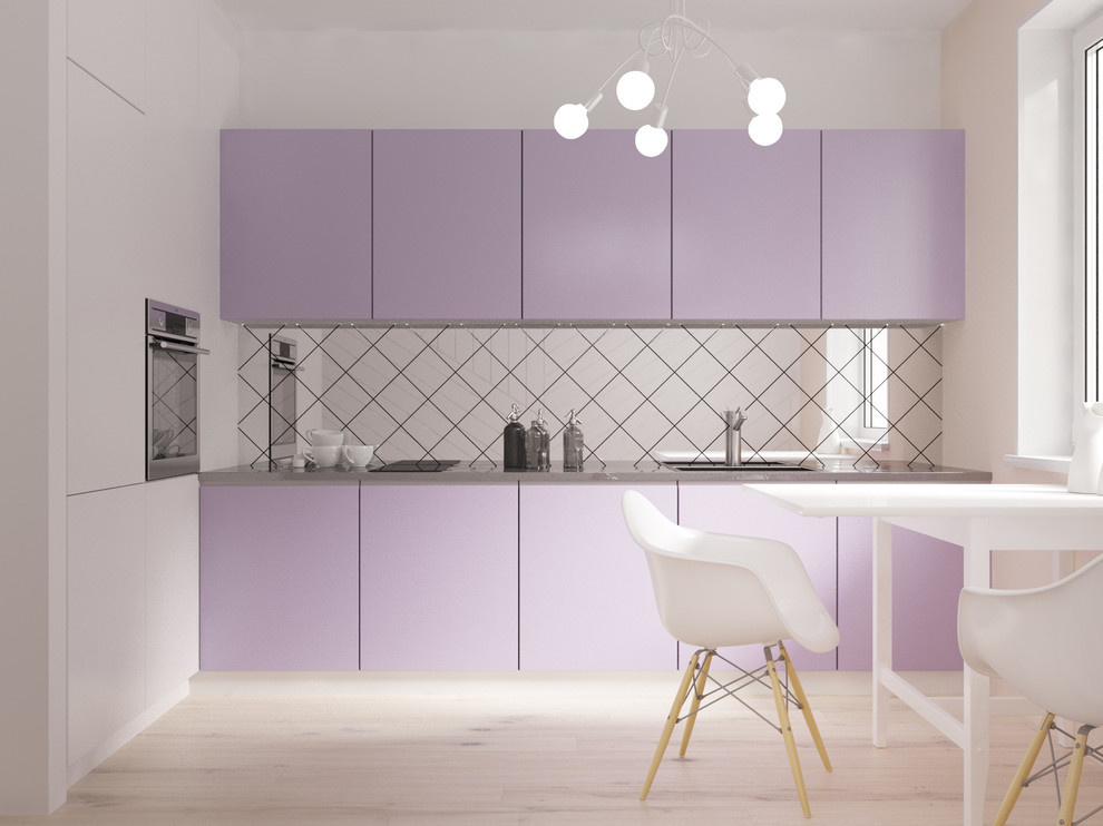 Двухкомнатная хрущевка в современном стиле, 45 м²