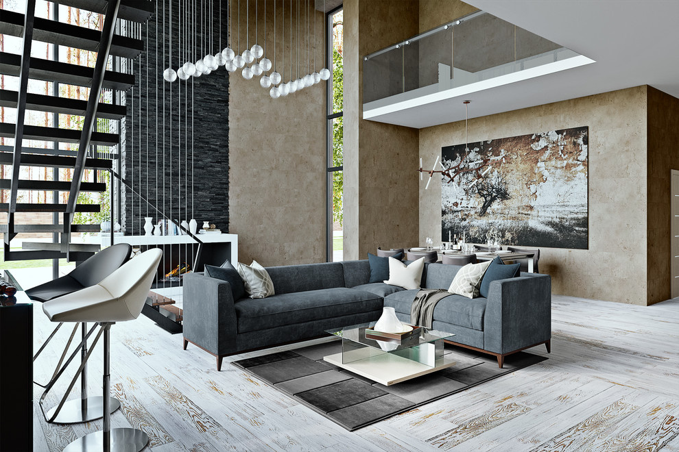 Интерьер загородного коттеджа