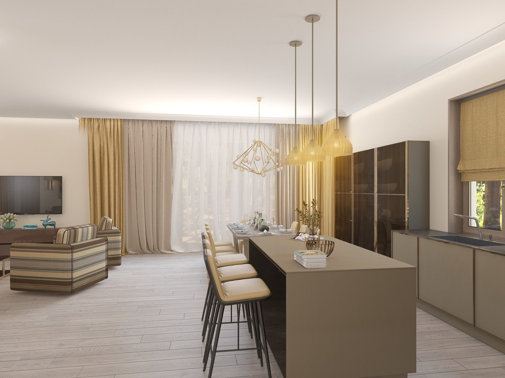Дом в коттеджном поселке Club 2071, площадь 460 кв.м.