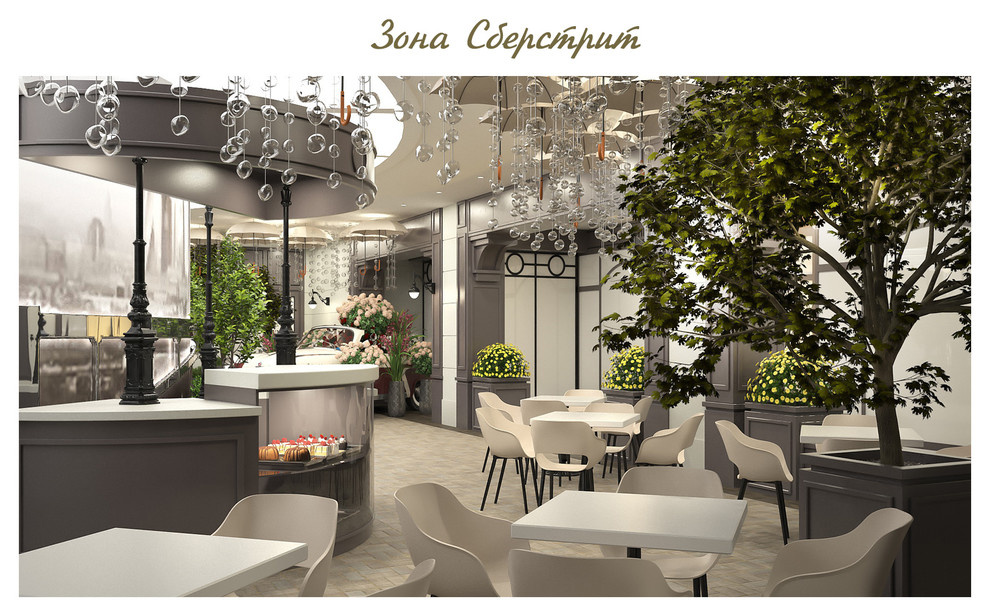 SBERSTREET, ПЛОЩАДЬ 1200 КВ.М.