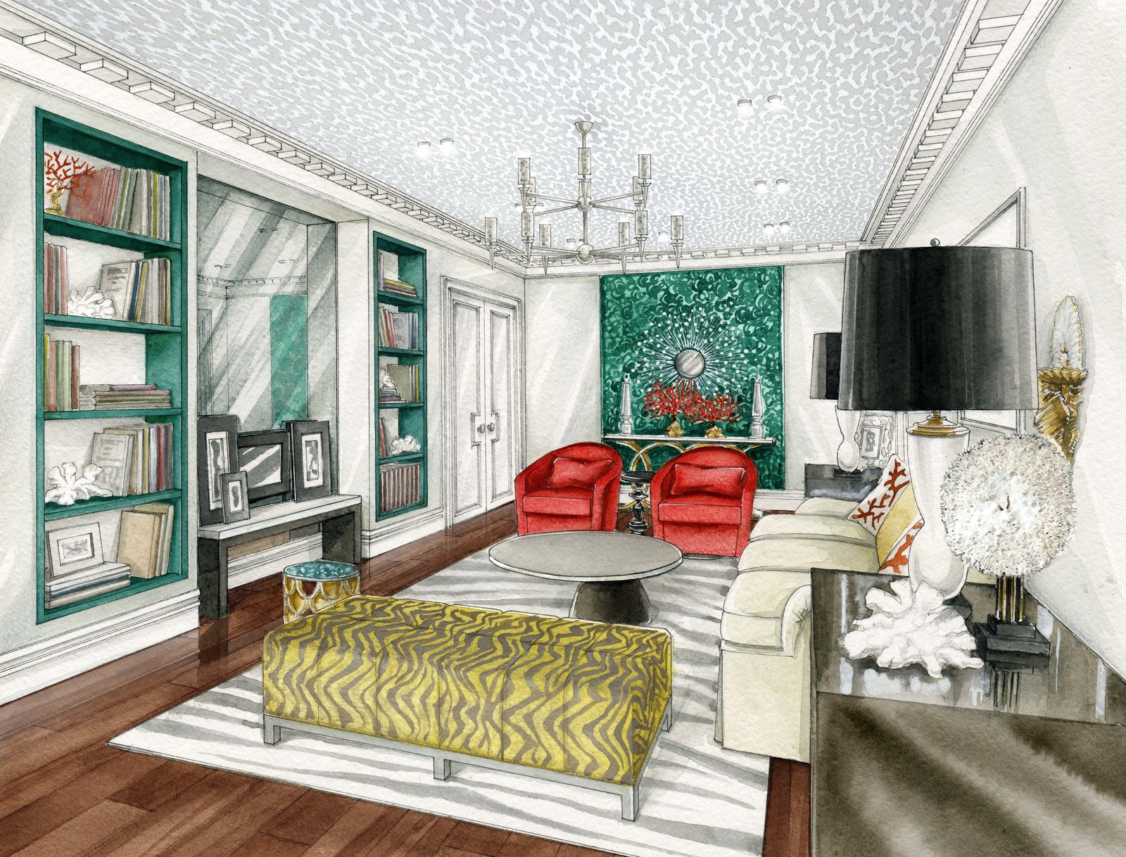 Обложка проекта: Эскизный проект для дизайн студии "AK INTERIORS"