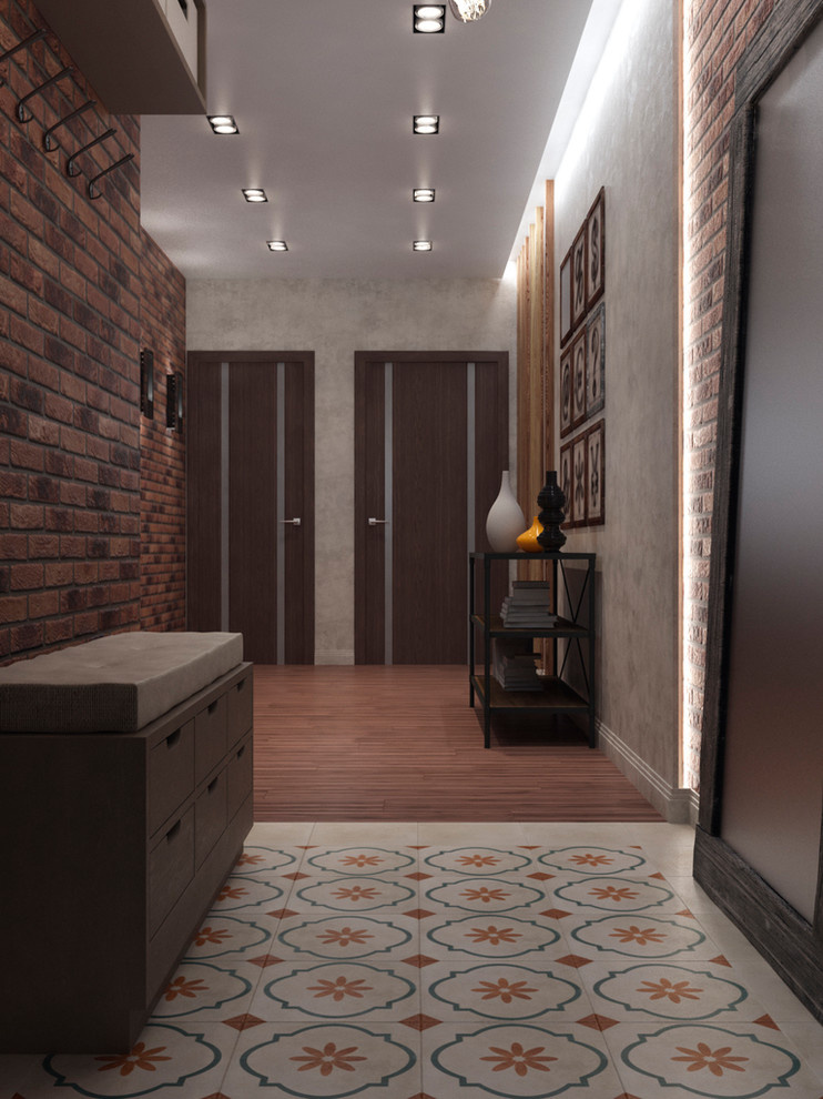 Трехкомнатная квартира в стиле лофт, 78 м²