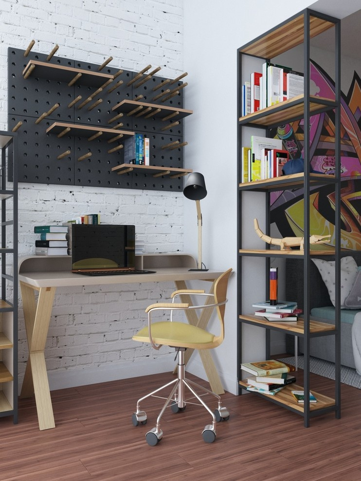 Трехкомнатная квартира в стиле лофт, 78 м²