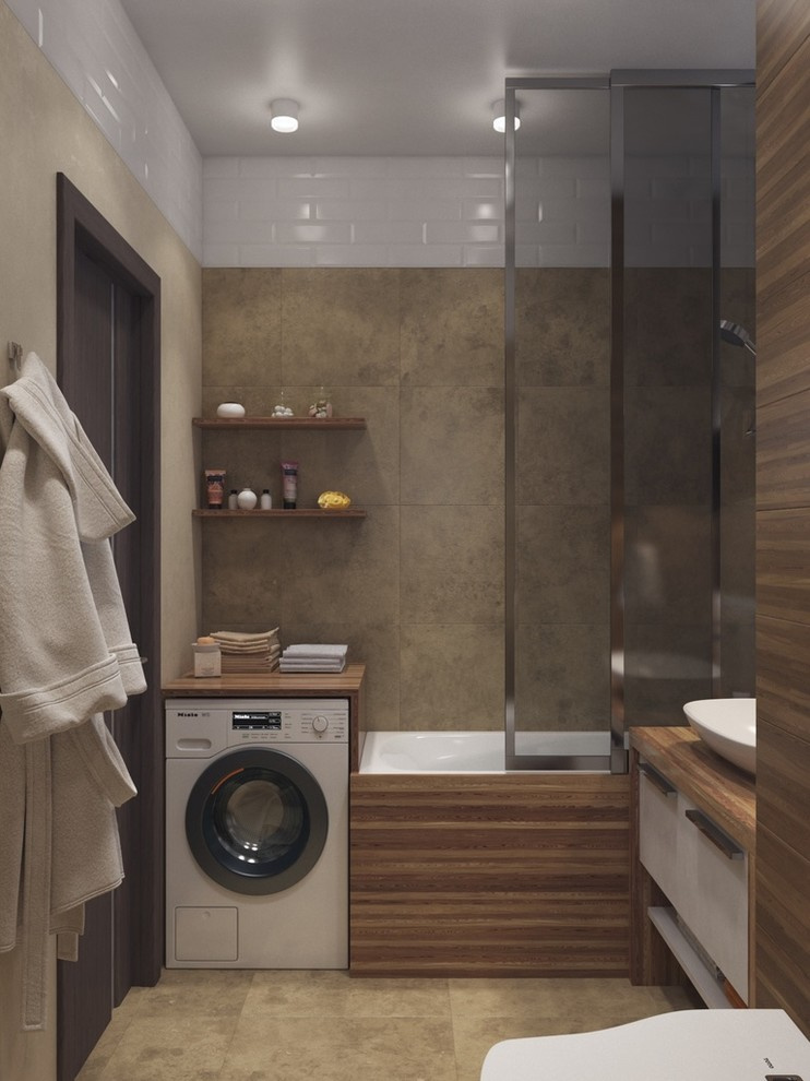 Трехкомнатная квартира в стиле лофт, 78 м²