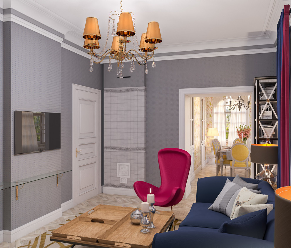 Houzz тур: Квартира в советском «таунхаусе» 1947 года