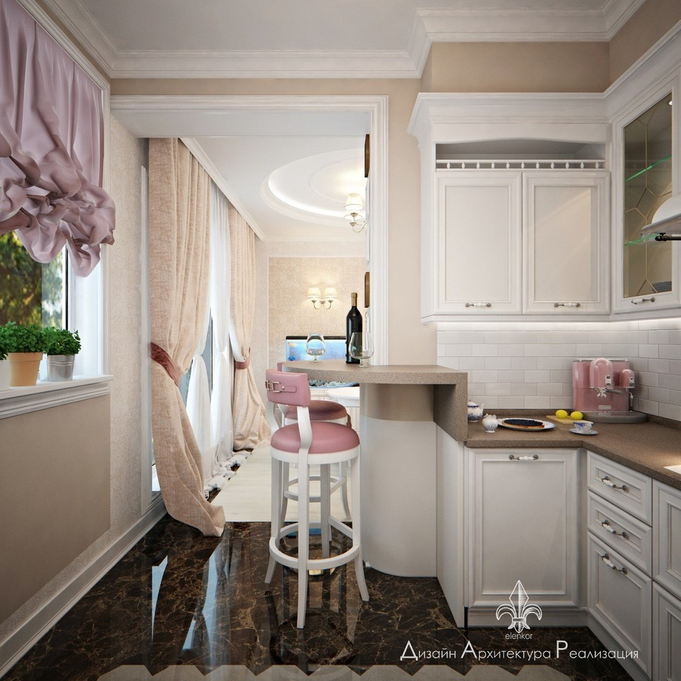 кухня ДОМ 150 М2 П. ЯБЛОНОВСКИЙ КЛАССИКА