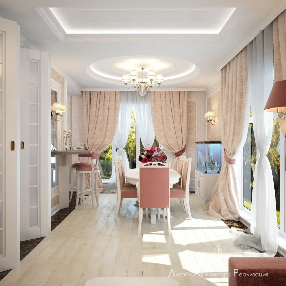 кухня ДОМ 150 М2 П. ЯБЛОНОВСКИЙ КЛАССИКА