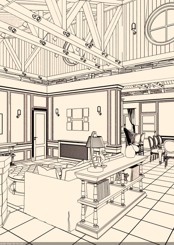 The interior of the Villa. Limassol