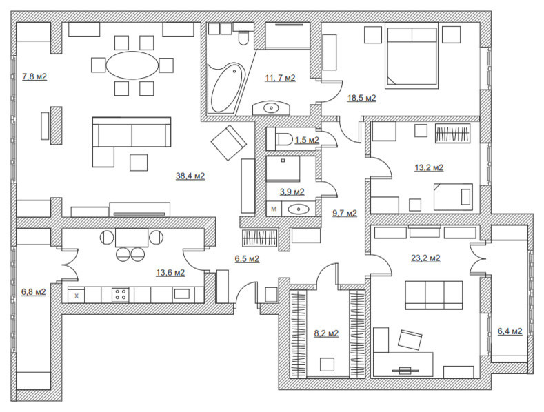 Планировка: Объединяем две квартиры — что можно, а что нельзя
