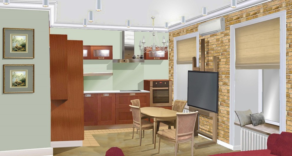 Обложка проекта: Квартира 58 м.кв.