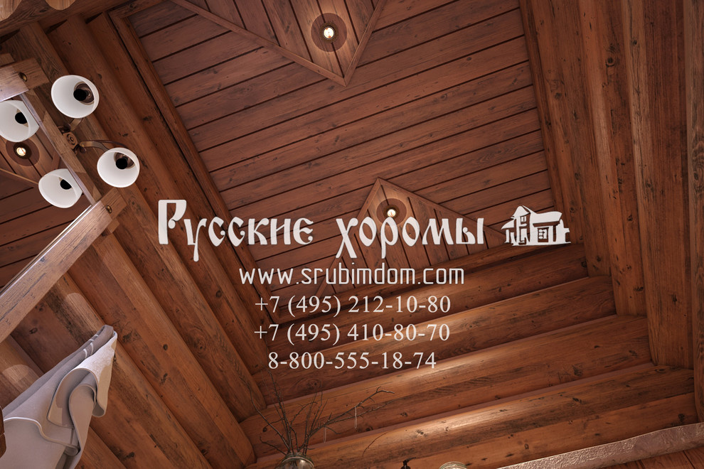Дизайн интерьера санузла в деревянном доме