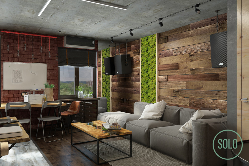 Loft Interior Interpritation in Small Appartment