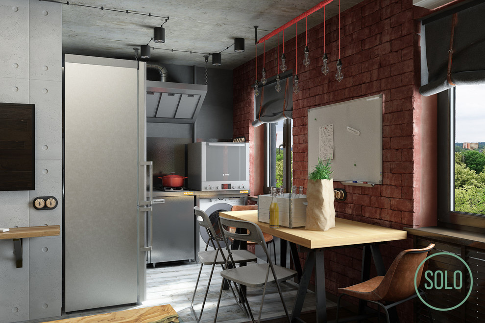 Loft Interior Interpritation in Small Appartment