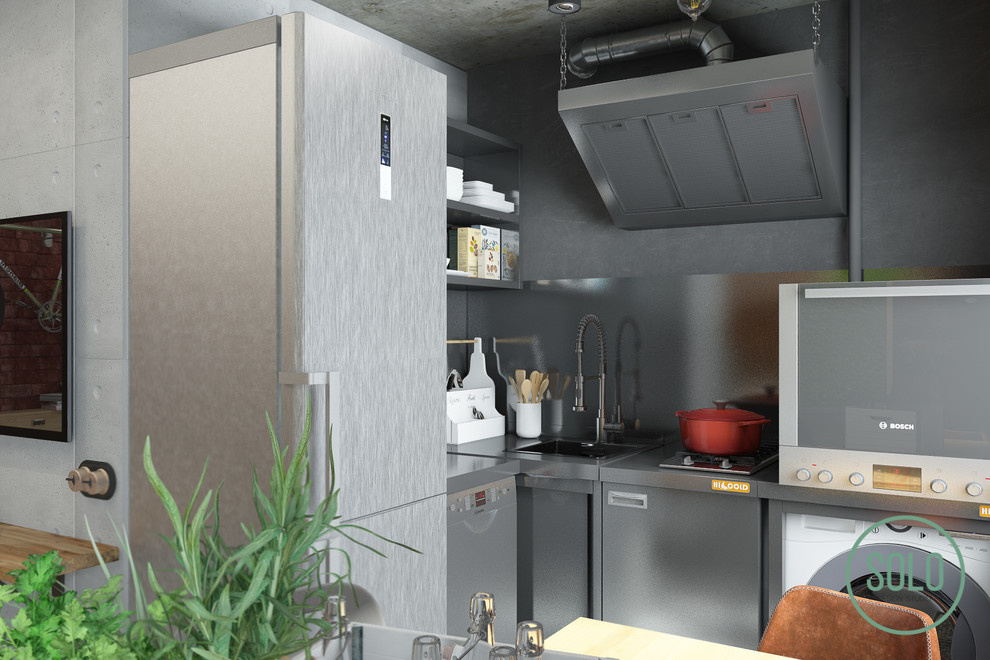 Loft Interior Interpritation in Small Appartment