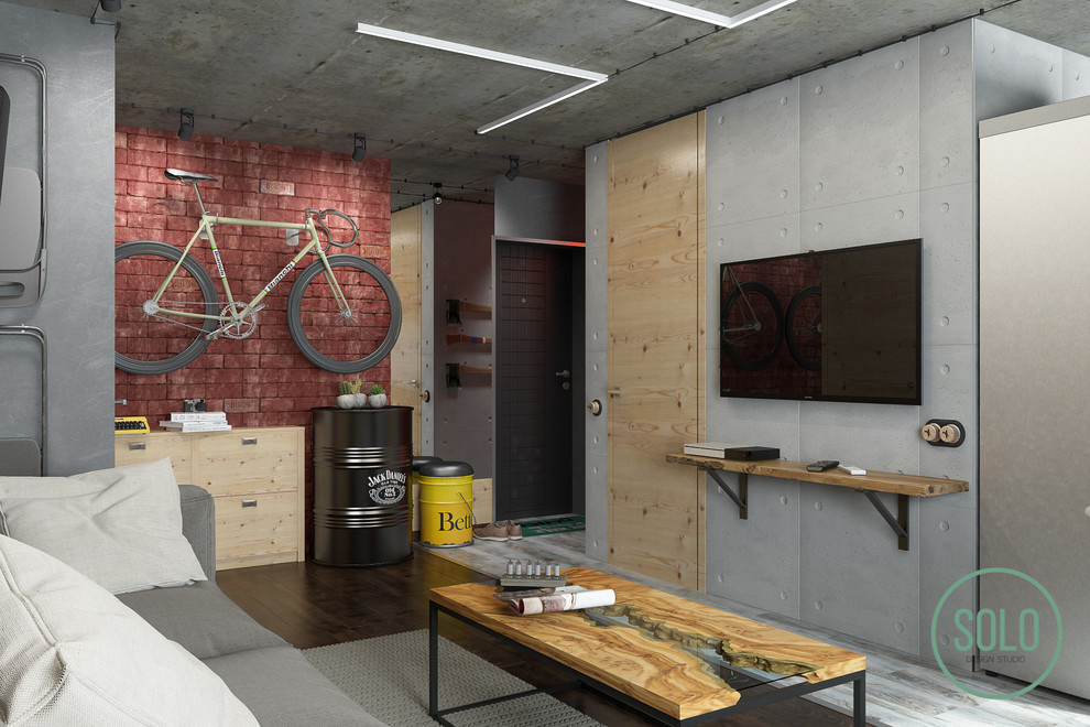 Loft Interior Interpritation in Small Appartment