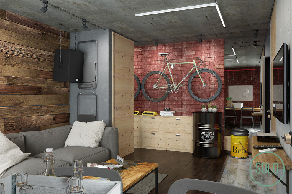 Loft Interior Interpritation in Small Appartment