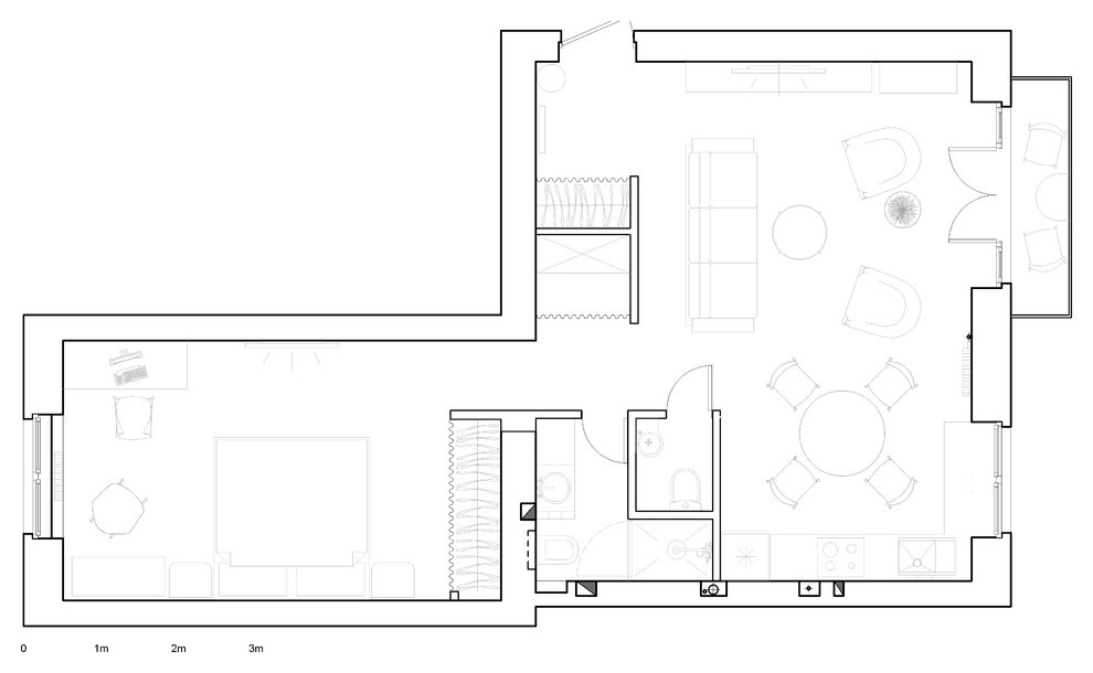 "Сталинка" 56 м.кв.