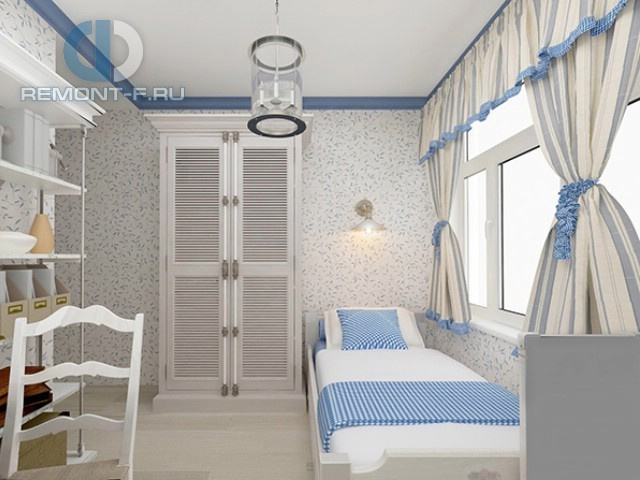Дизайн 4-комнатной квартиры 87 кв. м в стиле прованс