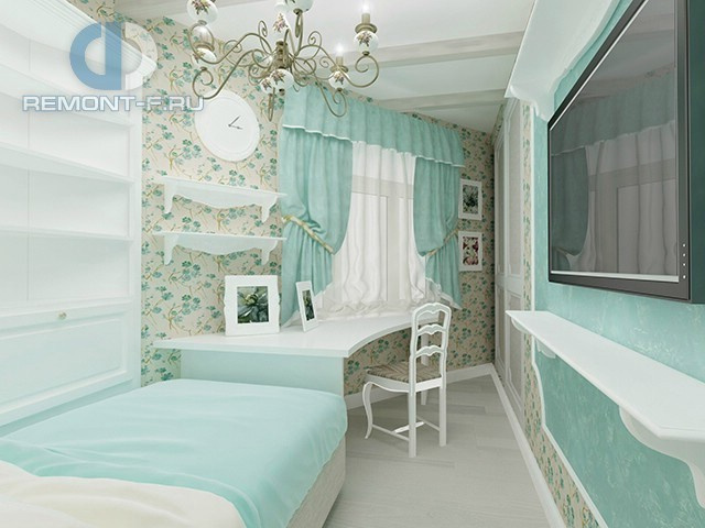 Дизайн 4-комнатной квартиры 87 кв. м в стиле прованс