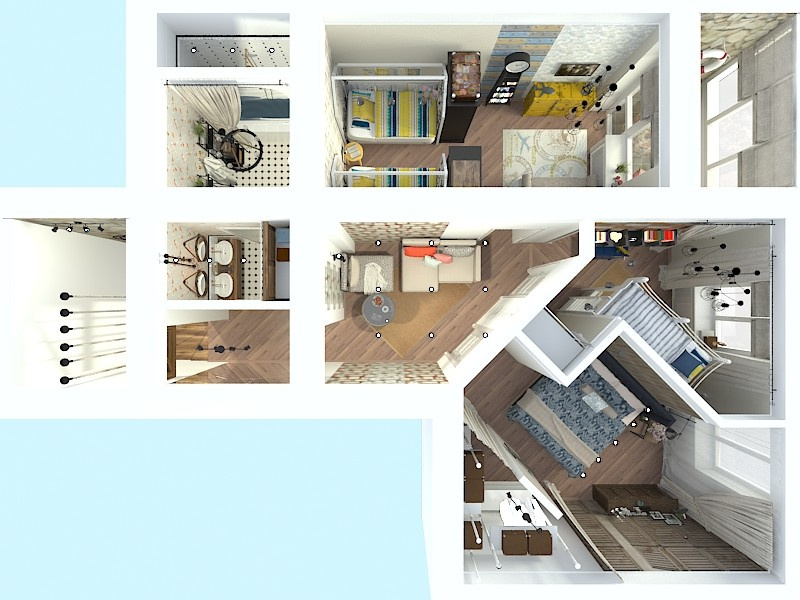 Проект недели: Детская для двоих братьев