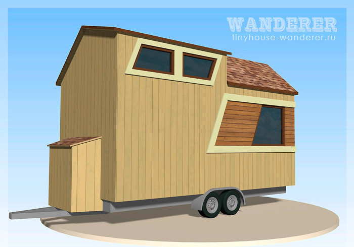 Передвижной крошечный дом WANDERER-1