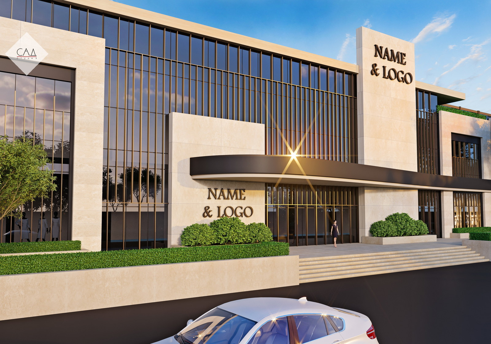 Luxury mall