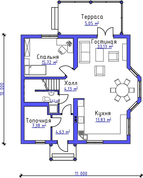 Проект дома № 72