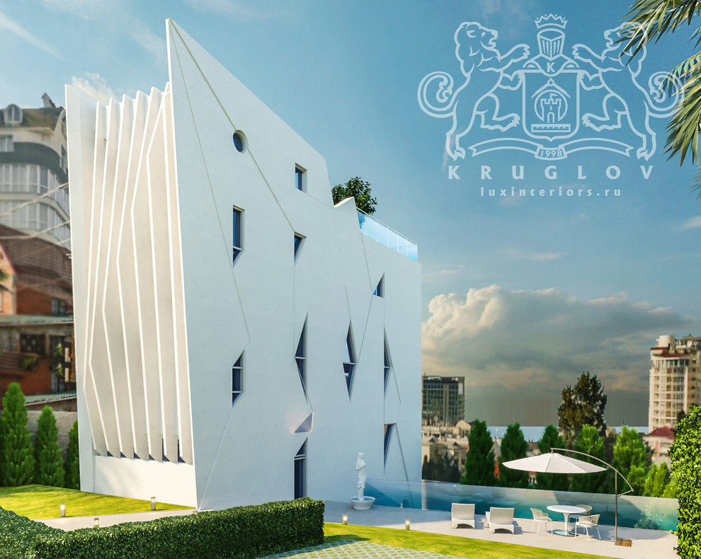 Обложка проекта: CRISTALL_HOUSE Частный особняк в Сочи 320 м2.
