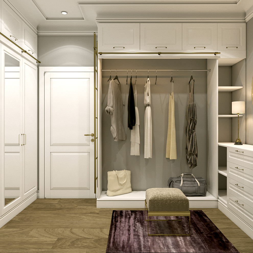 Taupe and Blue.