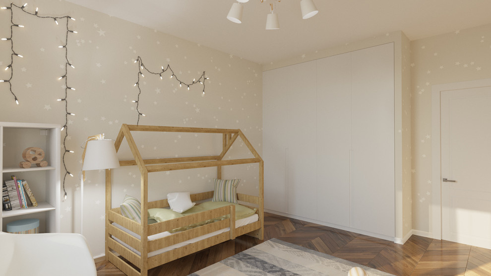 Скандинавский интерьер 130 м.кв ЖК Наследие