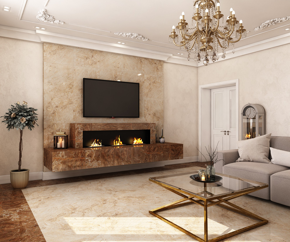 гостиная. Дом 350м2 Кораблинова