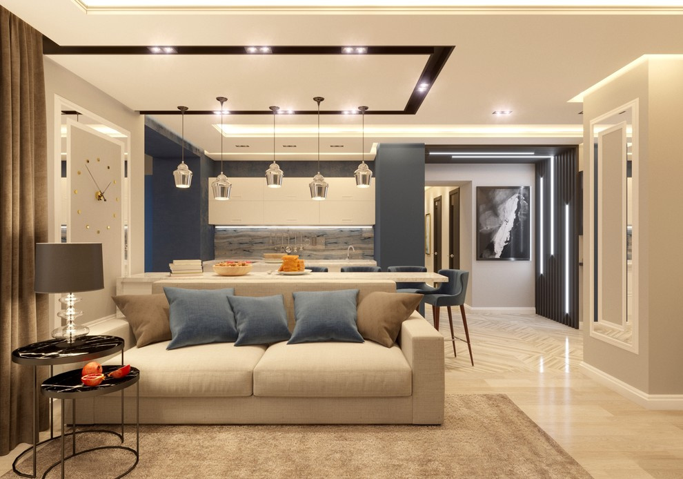 Квартира 89 м², Латышских стрелков, Казань