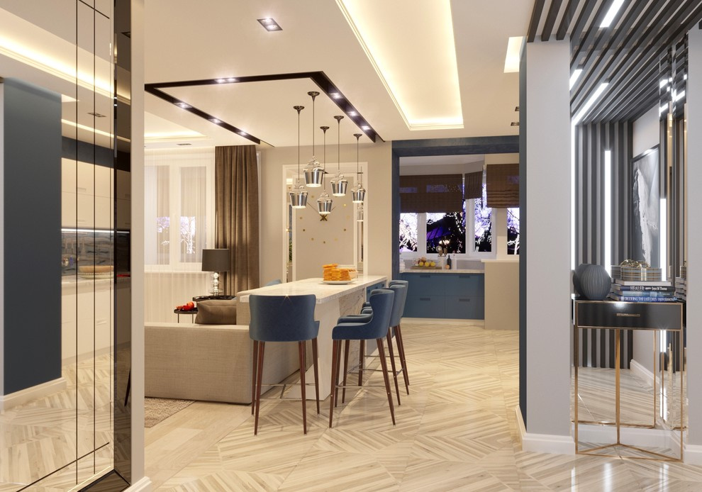 Квартира 89 м², Латышских стрелков, Казань