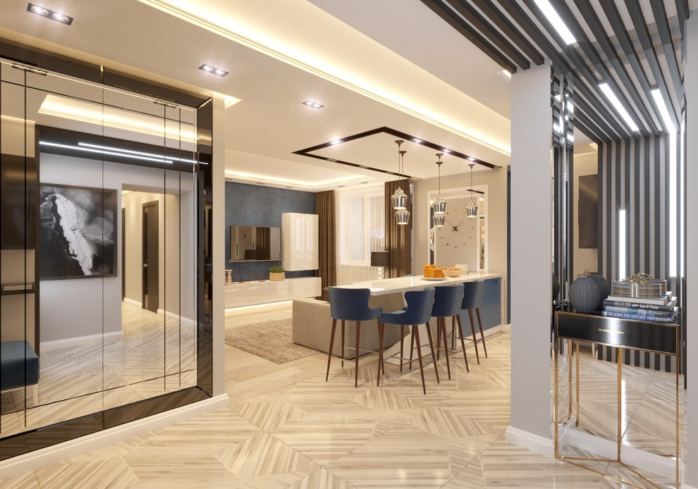 Квартира 89 м², Латышских стрелков, Казань