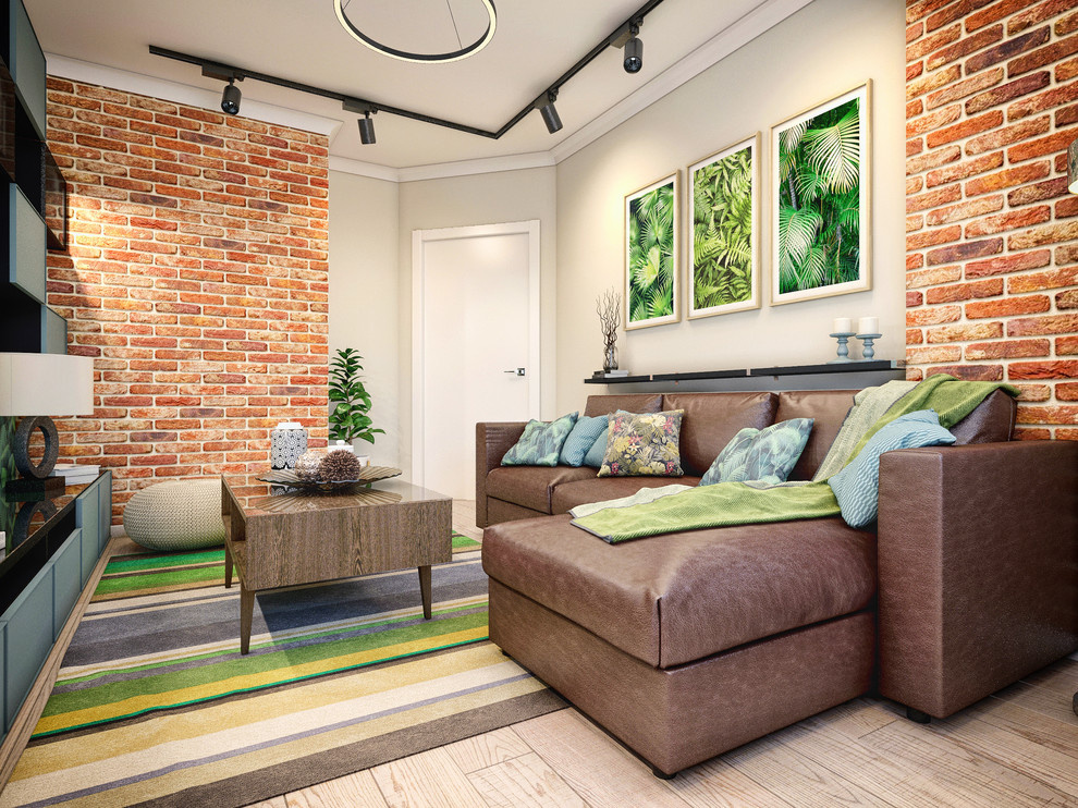 гостиная в проекте  #green_apartment_kr